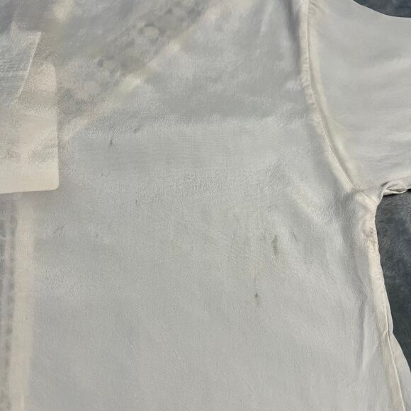 Kosmika Crewneck Crochet Trim Blouse Size Small NEW Semi Sheer Boho Cottagecore - Picture 11 of 12